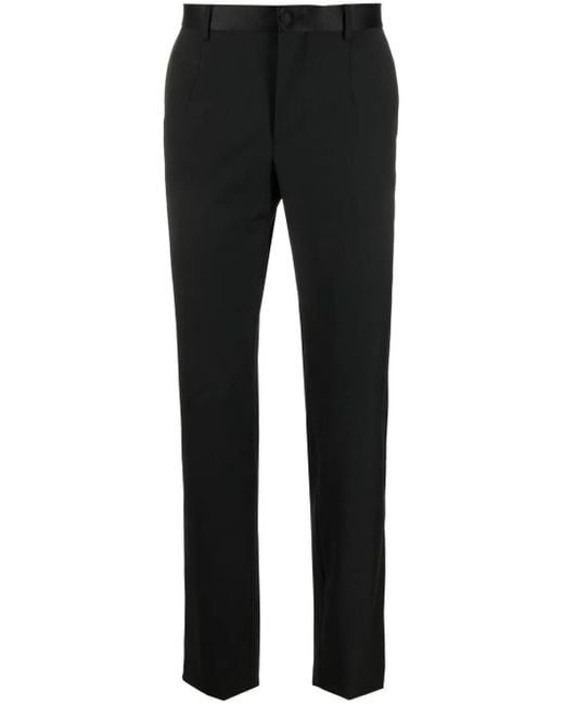 Philipp Plein Black Stretch Trousers for men