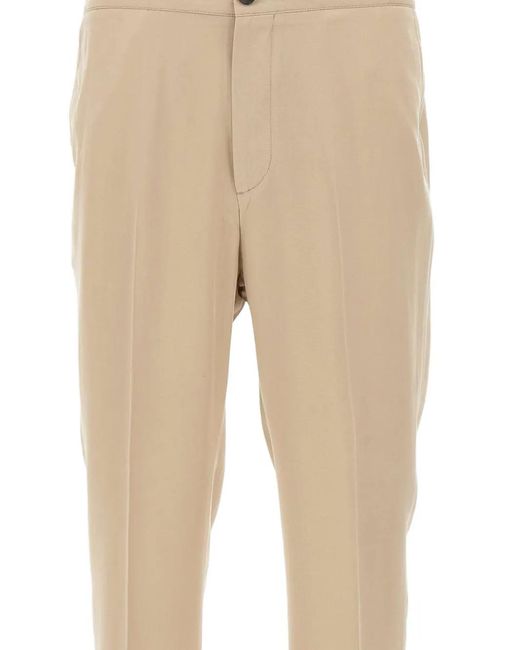 Pal Zileri Natural Button Trousers for men