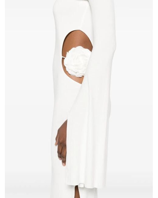 MANURI White Paloma Maxi Dress