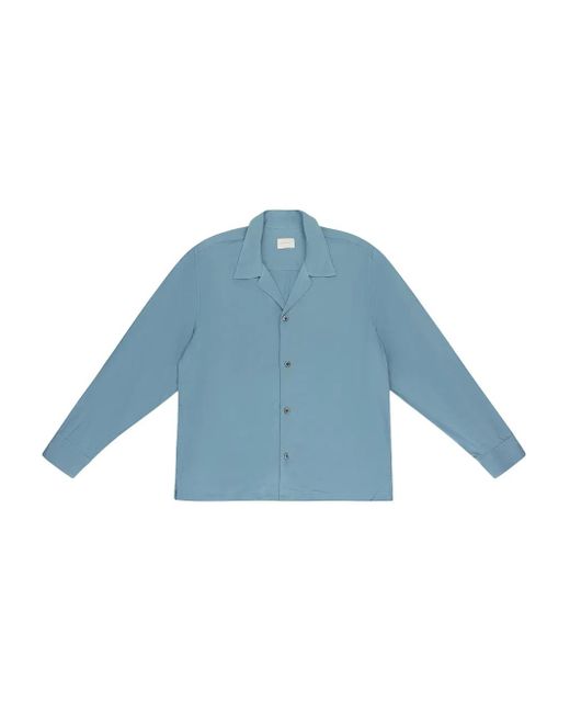 Camicia A Maniche Lunghe di Aimé Leon Dore in Blue da Uomo