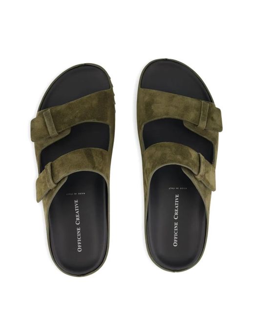 Officine Creative Green Agora 010 Sandals for men