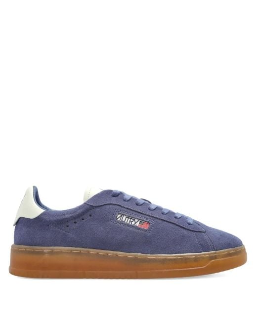Autry Dallas Suède Low-Top Sneakers in het Blue voor heren