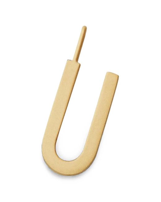 Design Letters Metallic Letter Initial Pendant