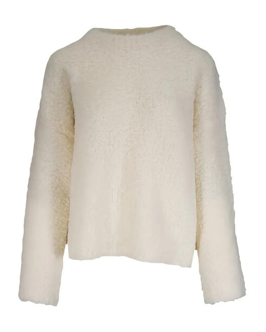 Totême Natural Round-Neck Sweater