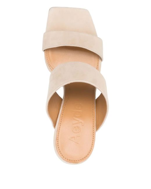 Aeyde Pink Varvara Kid Suede Leather Latte A11Hshtls75St173Ss25957017