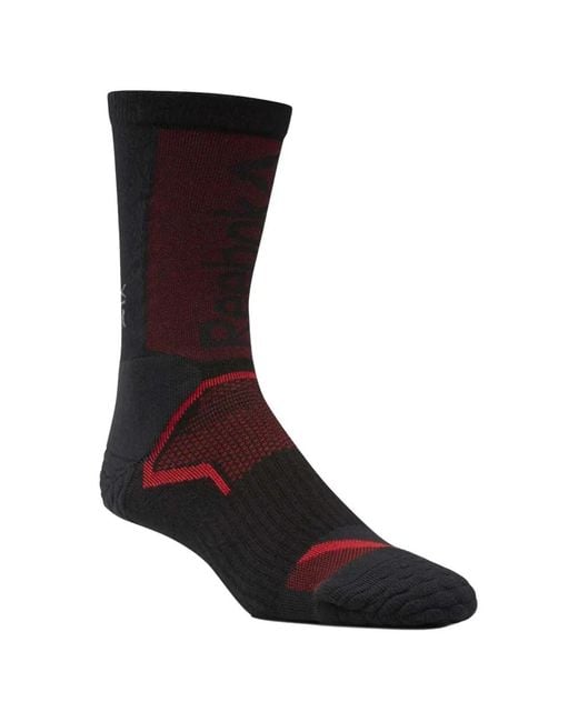Reebok Black X Crossfit Tech Crew Socks for men