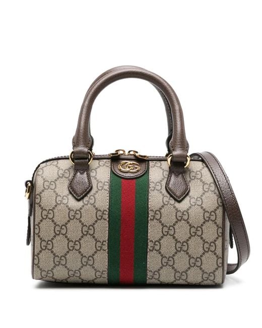 Gucci Brown Mini Ophidia Tote Bag
