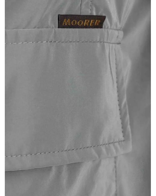 Moorer Blue Pocket Jacket for men