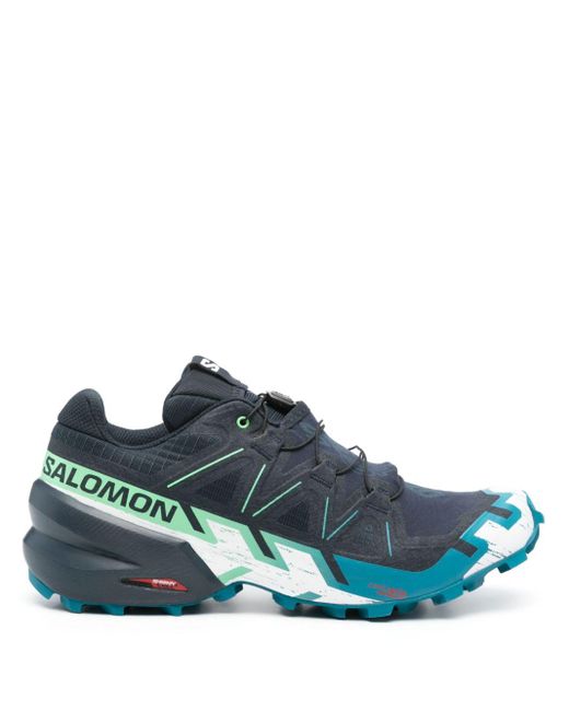 Salomon Speedcross 6 Sneakers Met Logoprint in het Blue voor heren