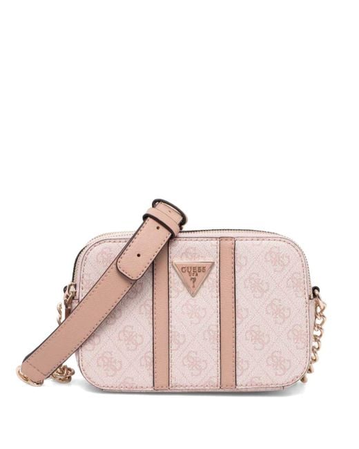 Guess Pink Noreen Crossbody Bag