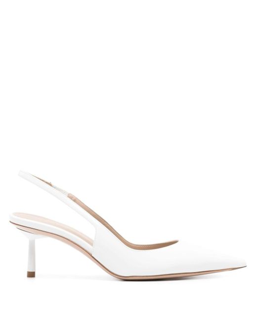 Zapatos Bella con tacón de 60 mm Le Silla de color White