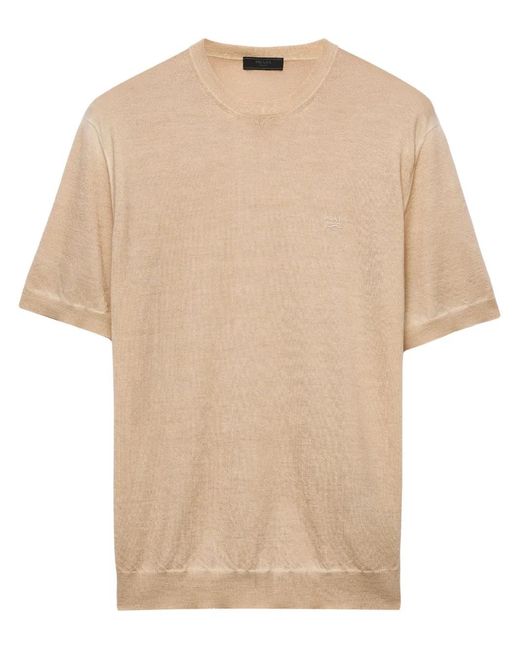 Prada Natural Cashmere T-Shirt for men
