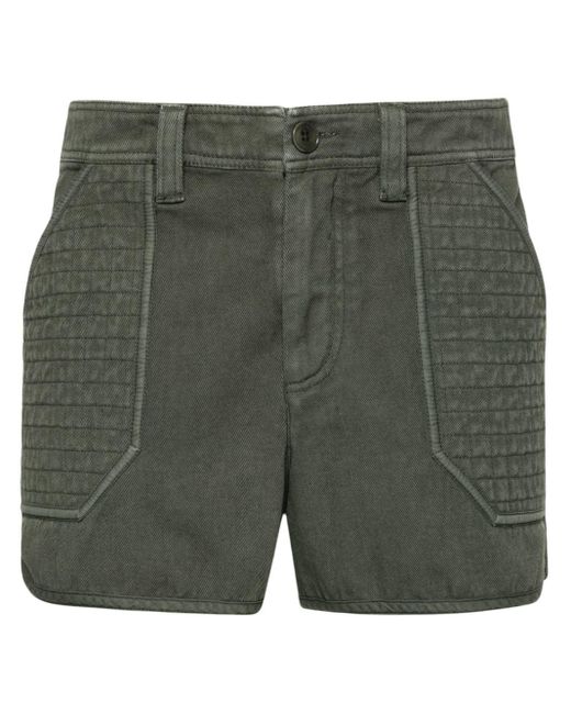 Zadig & Voltaire Green Sei Mini-Shorts