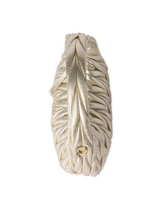 Miu Miu Metallic Wander Handtasche