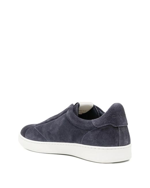 Bally Blue Slip-On Trainers for men