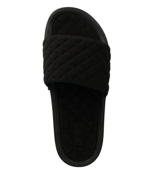 Sandali Slides Trapuntati di Athletic Propulsion Labs in Black