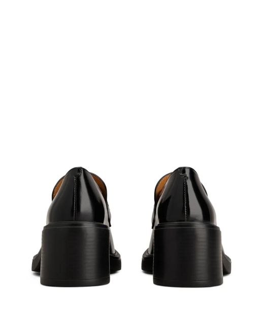 Tod's Black Leather Loafers
