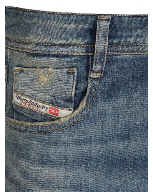 DIESEL Blue Bootcut Jeans Low Waist 1969 D-Ebbey