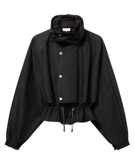 Emilio Pucci Black Marmo-print Windbreaker Jacket