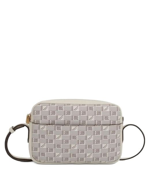Moreau Gray Savoie 24 Pm Monogram-Pattern Shoulder Bag