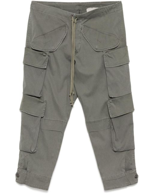 Greg Lauren Gray Cargo Pants for men