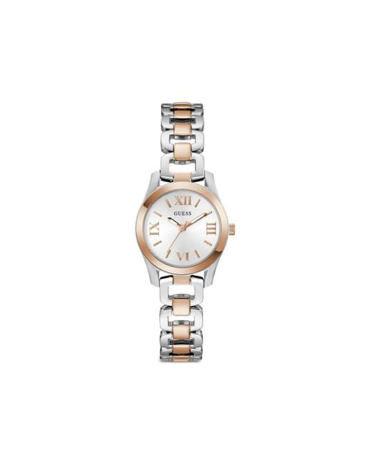 Orologio Analogico 28Mm di Guess in White