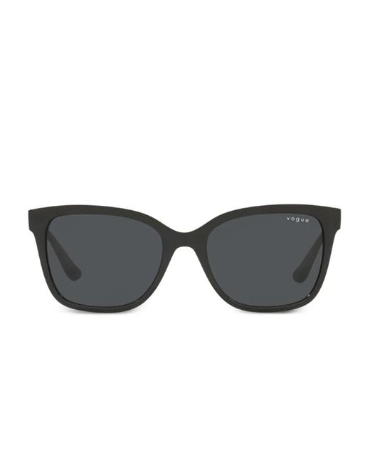 Vogue Eyewear Gray Square-Frame Sunglasses