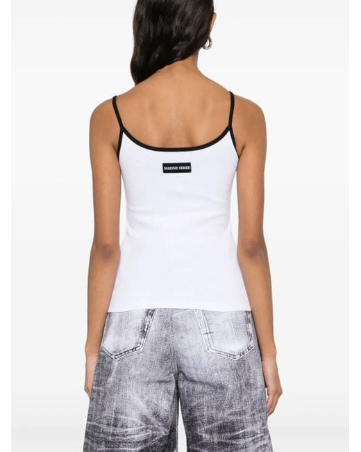 MARINE SERRE Black Top