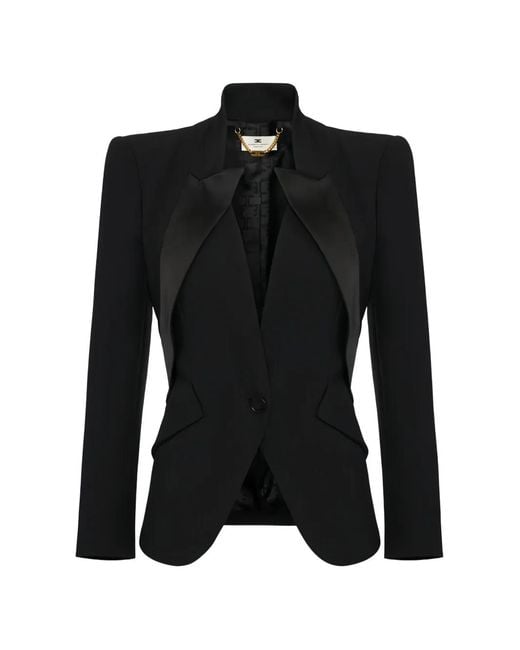 Elisabetta Franchi Black Jacket