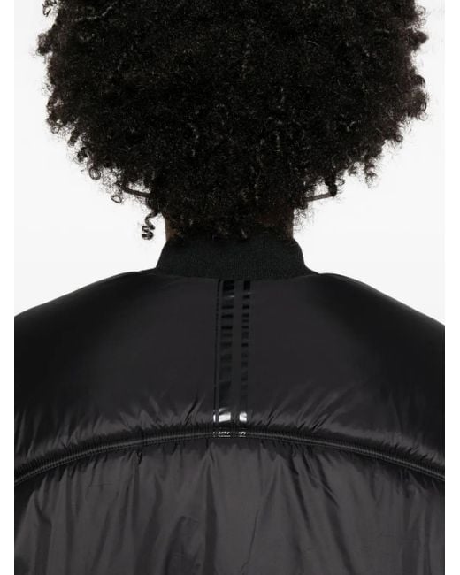 Mordecai Black Zip-Fastening Puffer Jacket