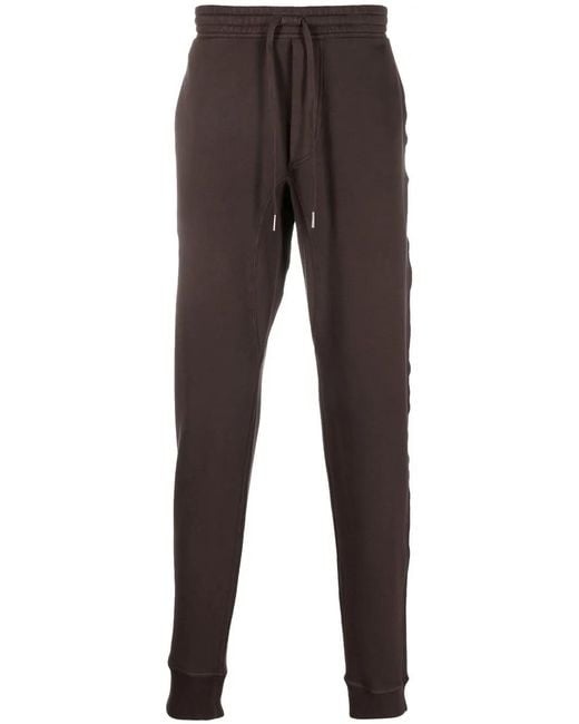 Tom Ford Brown Drawstring Cotton Track Pants for men