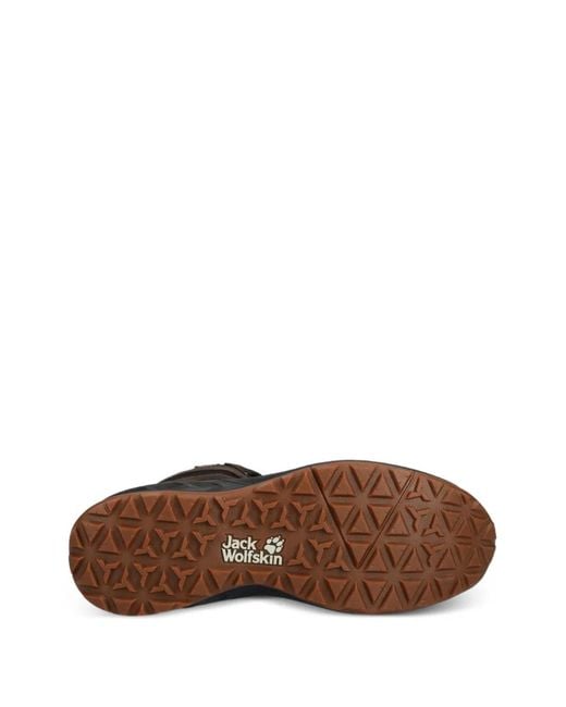 Jack Wolfskin Black Lace-Up Boots for men