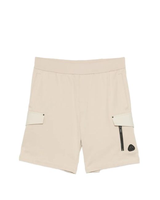 Moose Knuckles Natural Short Cargo Dalon for men
