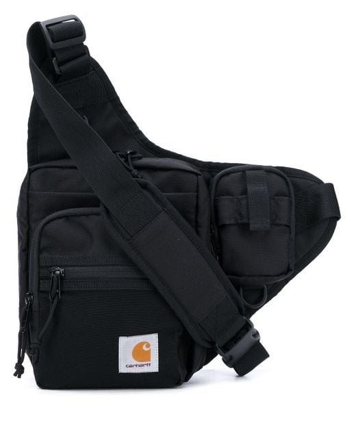 Carhartt WIP Black Delta Shoulder Bag for men