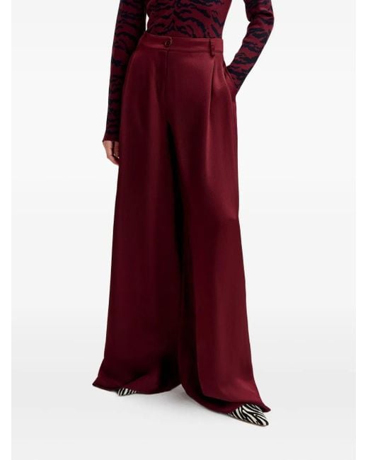 Essentiel Antwerp Red Inovember Palazzohose mit Falten