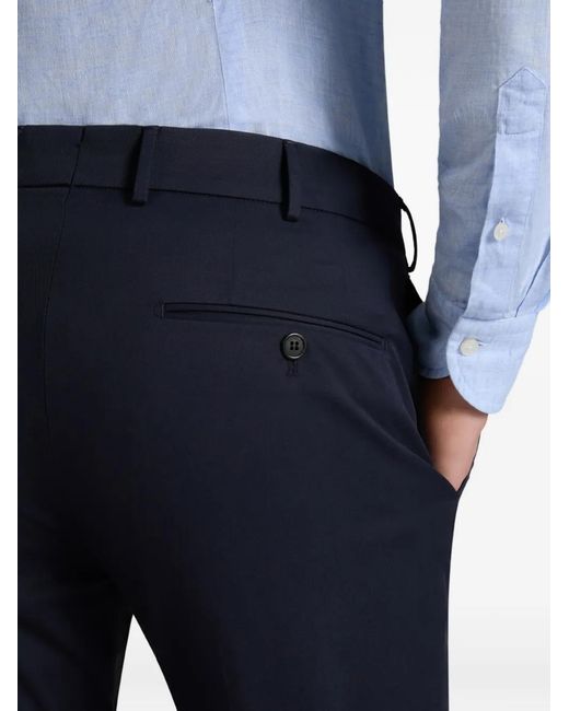 Slowear Blue Slim-Fit Tailored Trousers for men