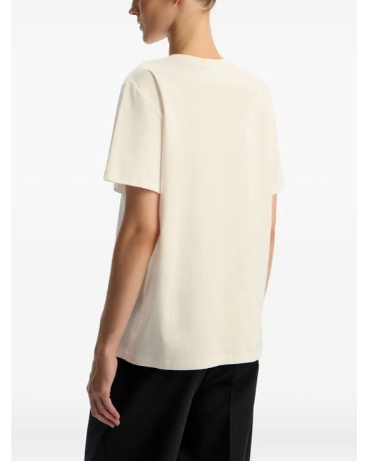 12 STOREEZ White Short-Sleeve T-Shirt