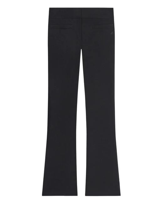Courreges Blue Heritage Bootcut Trousers