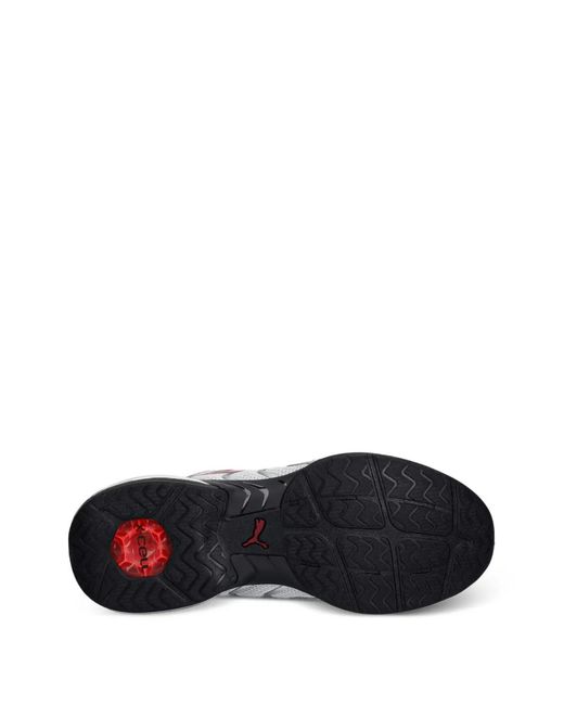 PUMA White Voltra Panelled Sneakers for men