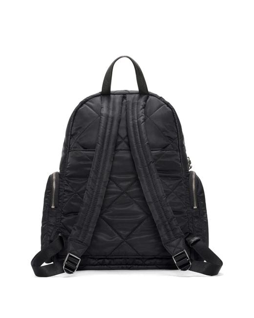 MZ Wallace Black Madison Quilted Backpack