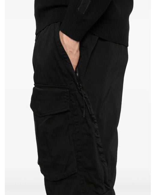 C P Company Trainingsbroek Met Lens-Detail in het Black voor heren
