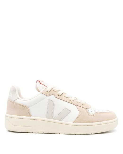 Veja White 'V-82' Sneakers