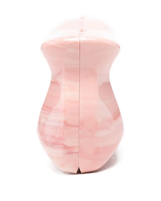 Cult Gaia Pink Clutch Malaya
