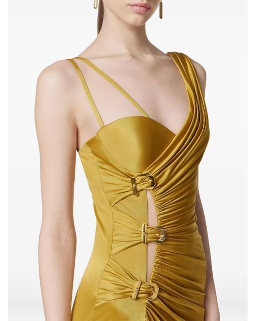 Gowns Versace de color Metallic