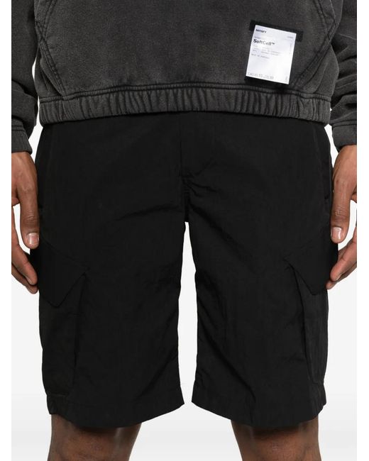 JG1 Black Short Mag À Poches Cargo for men