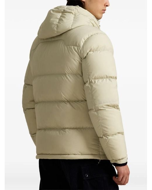 Polo Ralph Lauren Natural Hooded Quilted Jacket for men
