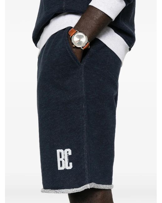 Drawstring logo shorts Brunello Cucinelli de hombre de color Blue
