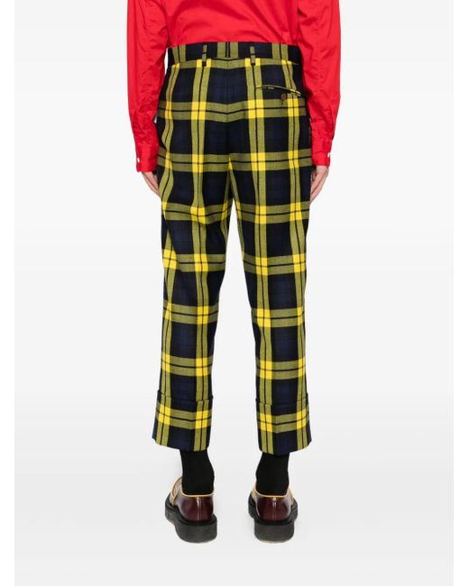 Vivienne Westwood Yellow George Trousers for men