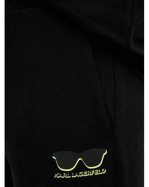 Shorts di Karl Lagerfeld in Black da Uomo