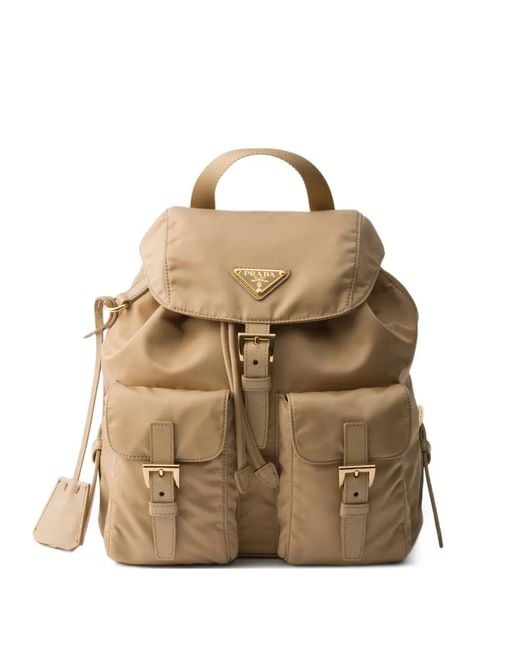 Prada Natural Re-Edition 1978 Small Re-Nylon Backpack